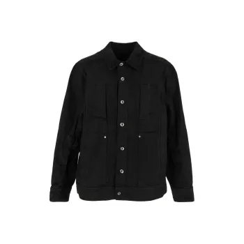 RICK OWENS Long Sleeved Button Up Jacket