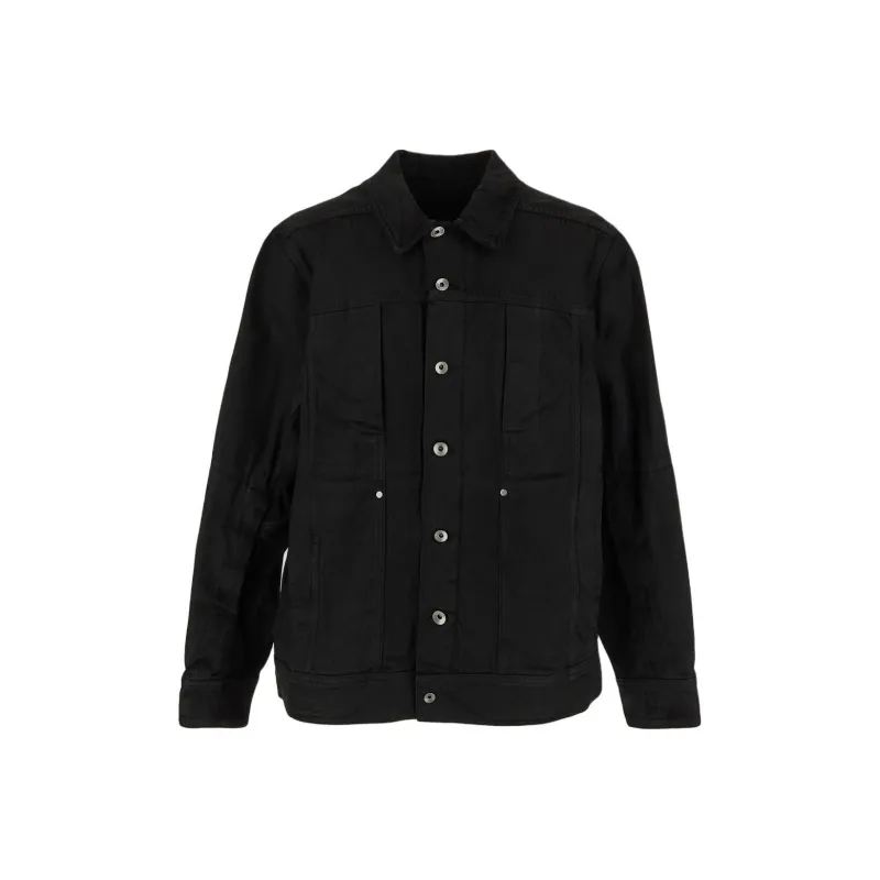 RICK OWENS Long Sleeved Button Up Jacket-0