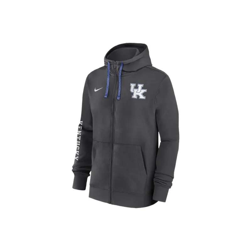 Nike Kentucky Wildcats Sideline Team Issue Men's Nike College Full Zip Hoodie-0
