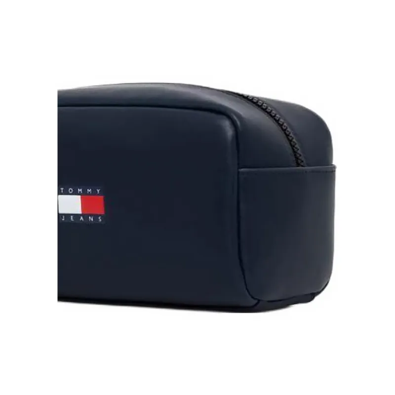 Tommy Hilfiger Leather Makeup Bag Regular Men's Marine Blue-2