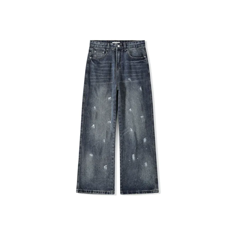 Michael Rock Jeans Unisex Blue-0