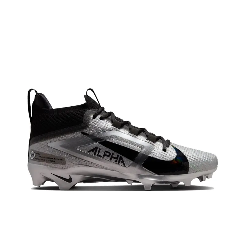 Nike Alpha Menace 4 Elite Saquon Barkley Metallic Silver-1