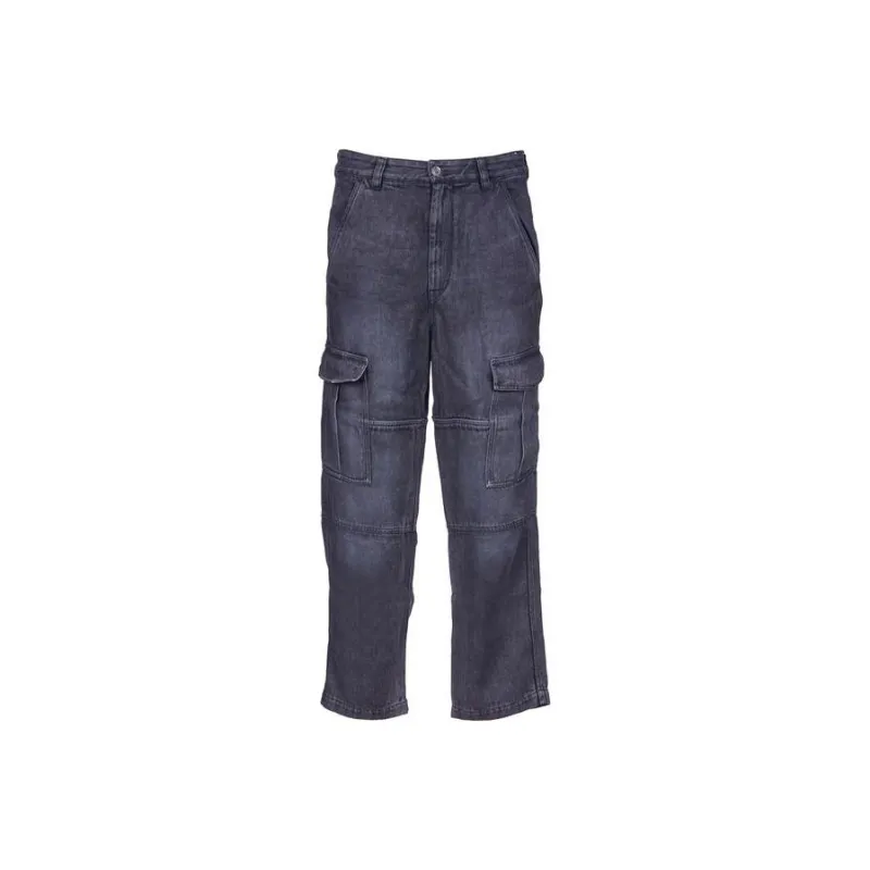 ISABEL MARANT Terence Mid rise Cargo Jeans-0