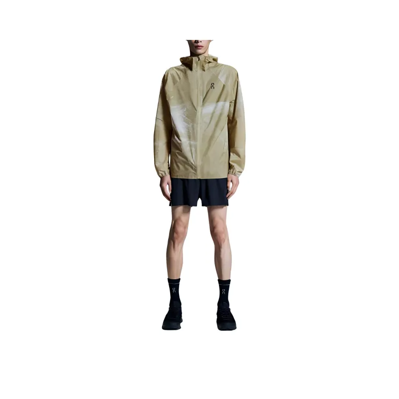 On Ultra Jacket Men's White/Sour Pea Green-0
