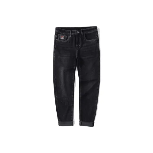JUCY JUDY Jeans Unisex Black Thin Fleece