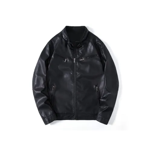 LISENPOK Leather Jackets Unisex