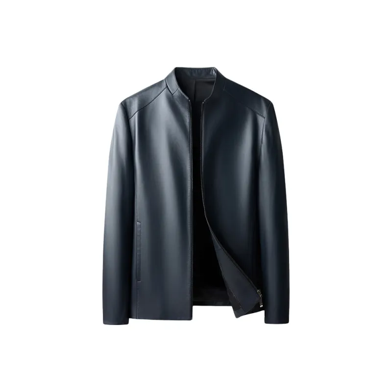 PIERRE CARDIN Leather Jacket Men's-8