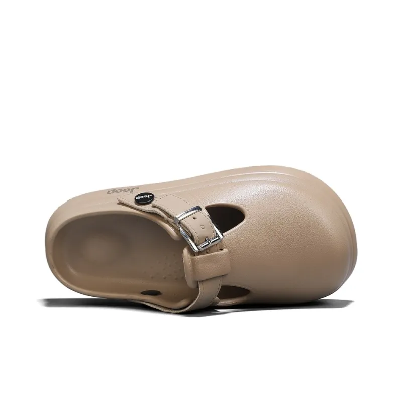 Jeep Slip Resistant Closed Toe Slippers Unisex-7