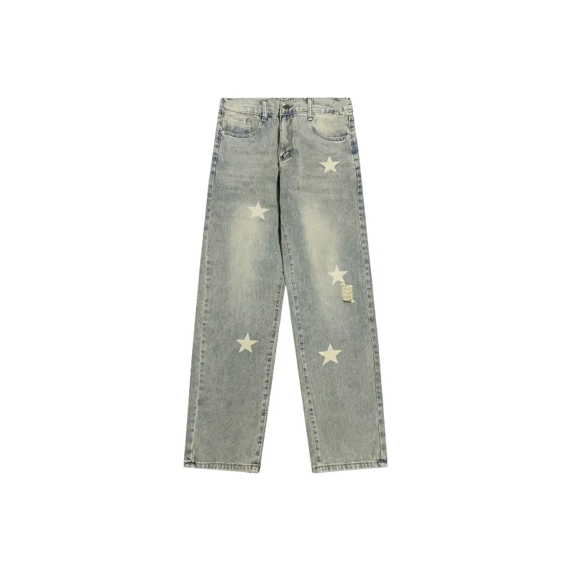 NOWSTIME Jeans Unisex Light Blue-0