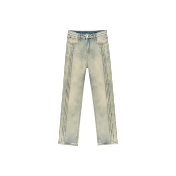 PILOTDRAGON Jeans Unisex Yellow Mud