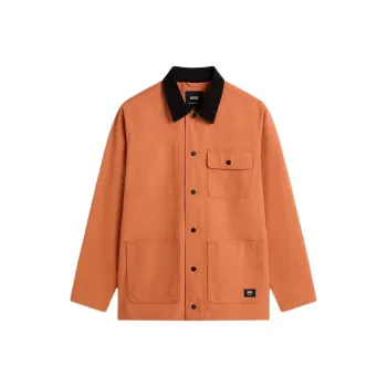 Vans Drill Chore Coat Jacket Men's Orange Red