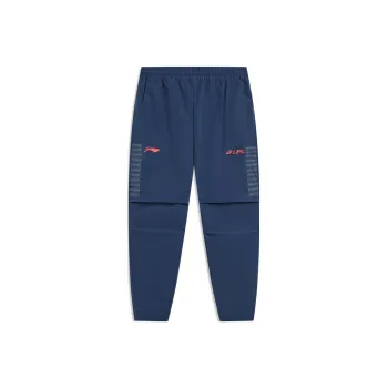 LiNing x LEAGUE OF LEGENDS Sports Life Collection Knitted Sports Pants Men's Dark Ship Blue