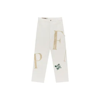 AIME LEON DORE x Franck Pellegrino FW23 Jeans Unisex White