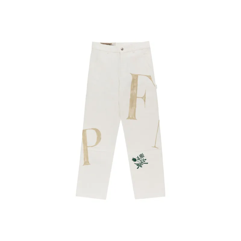 AIME LEON DORE x Franck Pellegrino FW23 Jeans Unisex White-0