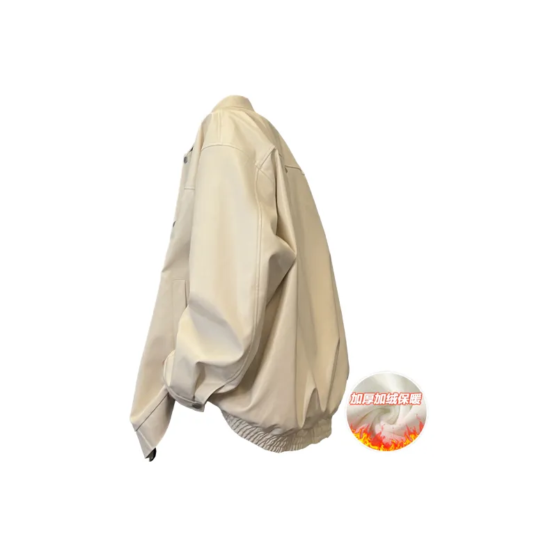 JUNGLE PANDA Leather Jacket Unisex-7