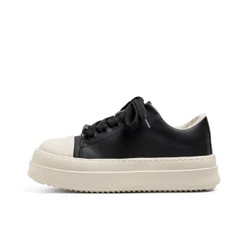 IZEIZIG Slip Resistant Cushioning Abrasion Resistant Lightweight Low Top Skateboard Shoes Men's Black