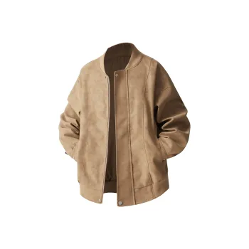 ZMOH Leather Jacket Unisex Couple's