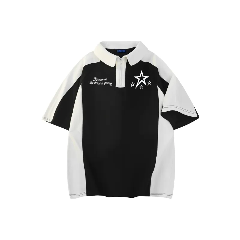 FONDLOOK Polo Shirts Unisex-0