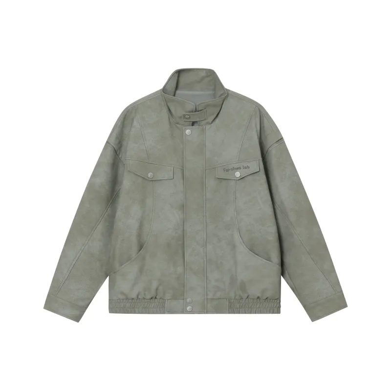 FORNINES Leather Jackets Unisex-0