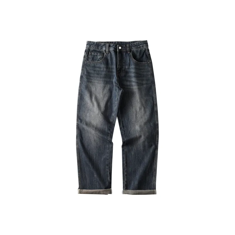 FAIRWHALE Jeans Unisex Denim Blue-0