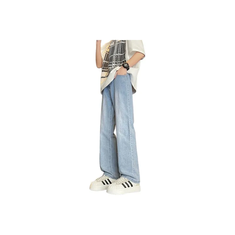 Children Of Huaxia Jeans Unisex Light Blue-0