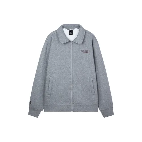 Skechers Sports Alliance Series Jackets & Coats Unisex Medium Heather Gray