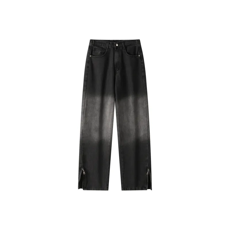 GROGNAK Jeans Unisex Black Gray Color-0