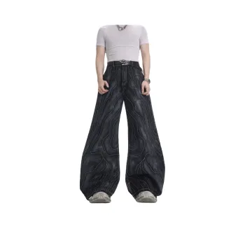 START EXCEED END Jeans Unisex Black Pants
