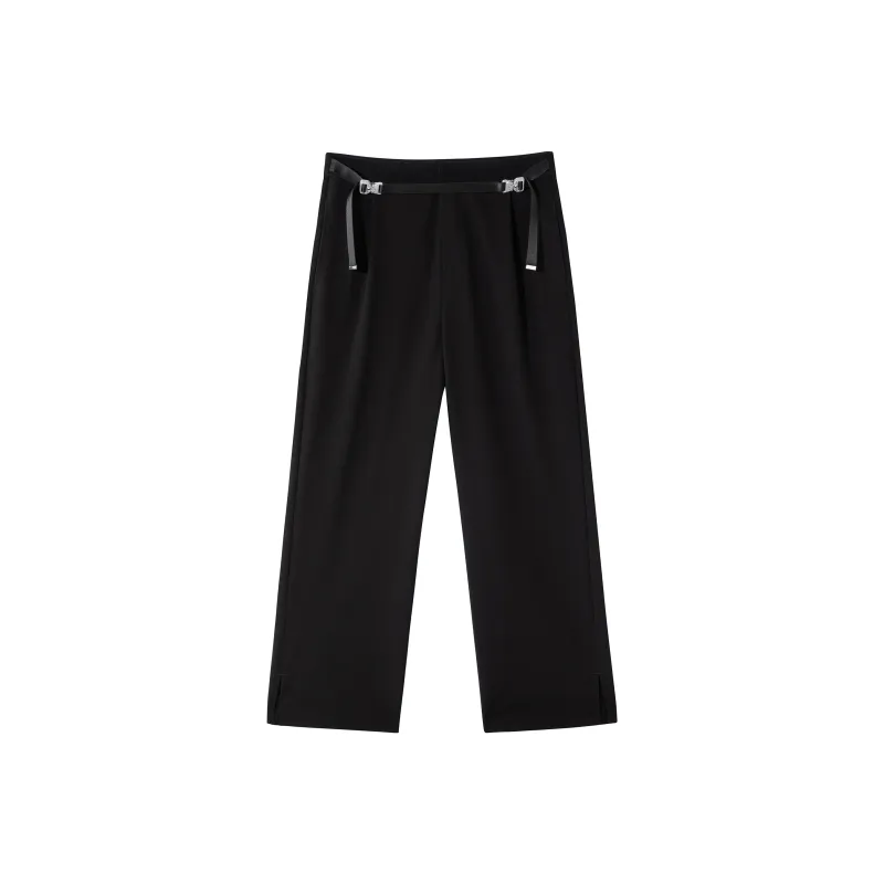FANBIOU SS22 Casual Pants Unisex Black-0