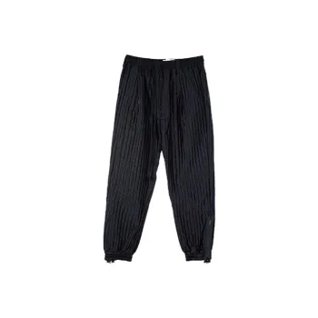 SONG FOR THE MUTE Knitted Sweatpants Men Black