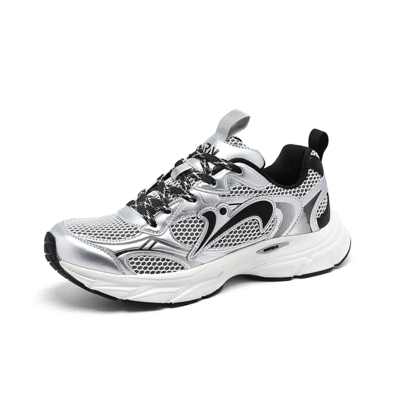 K bird Cushioning, Slip Resistant, And Abrasion Resistant Low Top Chunky Sneakers Men's-7