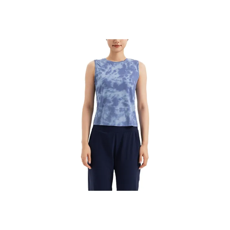 DECATHLON Yoga Tank Top Women's Blue-0