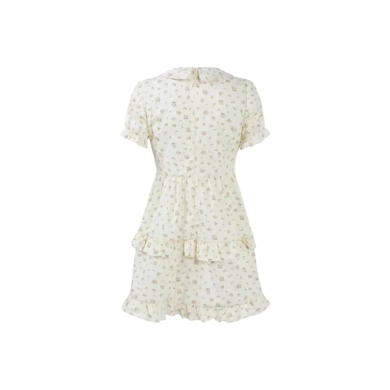Mu Xiao Xin Short Sleeved Dress Women's-1
