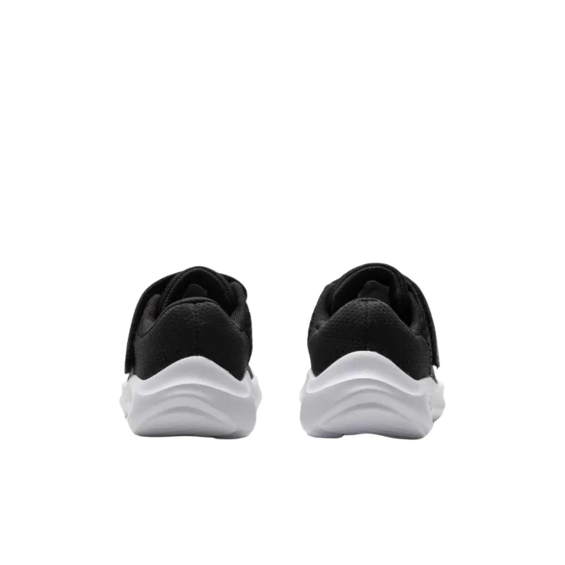 Under Armour Slip Resistant Shock Absorbers Low Top Kids' Running Shoes Black White Kids'-3