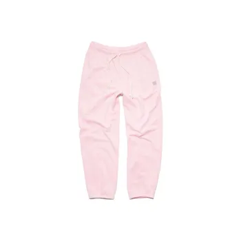 Acne Studios FW23 Knitted Sweatpants Unisex Light Pink