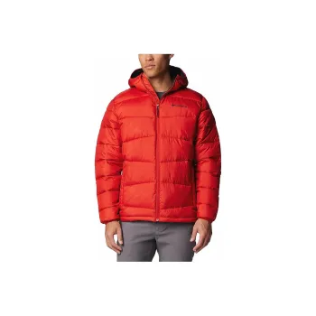 Columbia Mens Orange Fivemile Butte II Hooded Jacket Jackets Coats Men's Sail Red