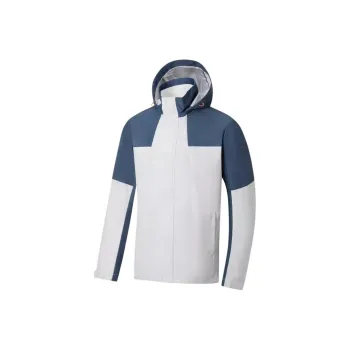 XTEP Variety Training Collection Trench Coat Men's Dusty Gray/Misty Blue