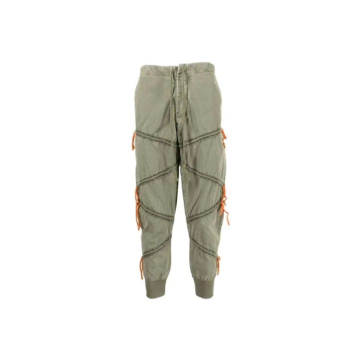 GREG LAUREN Casual Pants Men Green-0