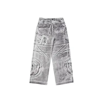 IXXAT Jeans Unisex Distressed Grey