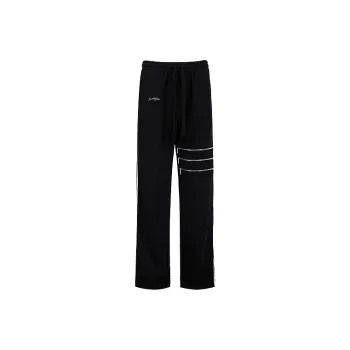 YLDP FW22 Straight Sweatpants Spring, Summer, Fall, And Winter Unisex Black
