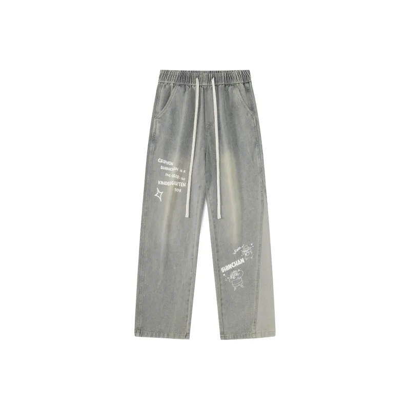 Crayon Shinchan Jeans Unisex-5