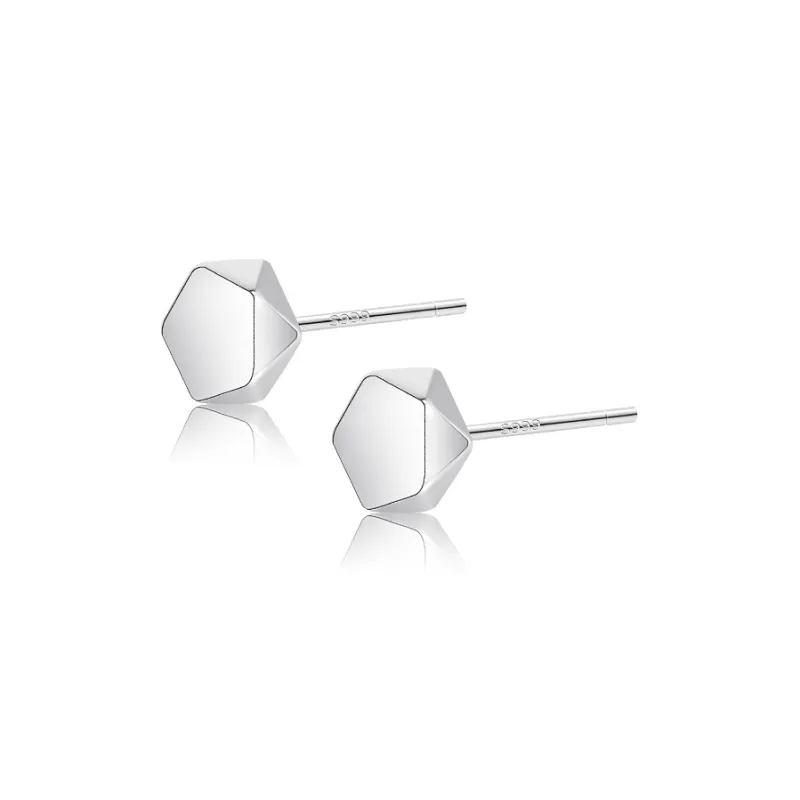 Daisy Dream 999 Fine Silver Stud Earrings Unisex-7