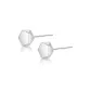 [Pair Price]999 Fine Silver Geometric Stud Earrings
