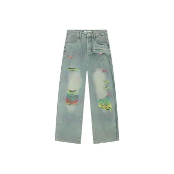 SAKUN Jeans Unisex Gray