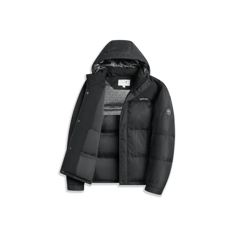Dance With Wolves Down Jacket Men's Black-0