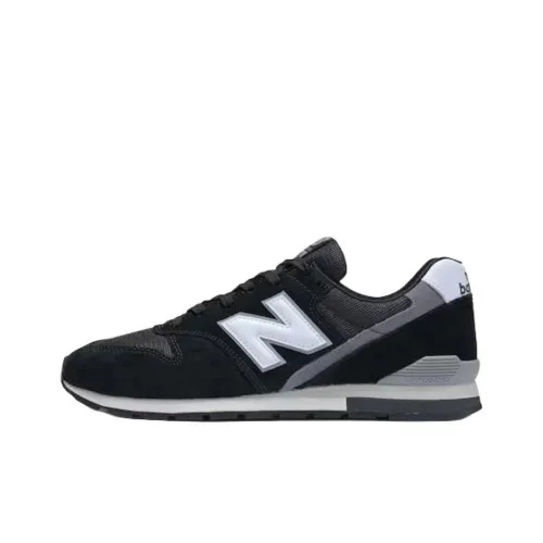 New Balance NB 996 Cushioning, Slip Resistant, And Abrasion Resistant Low Top Running Shoes Unisex Black