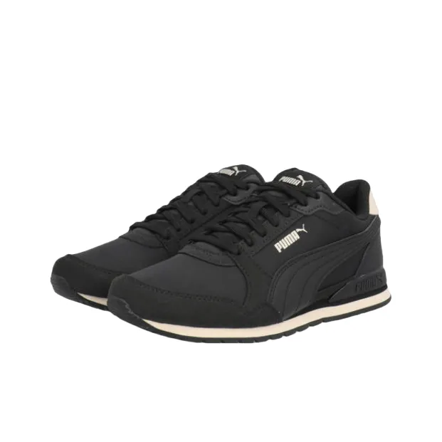 PUMA St Runner V3 Anti Slip Wear Resistant Low Top Casual Shoes Women's Black-1