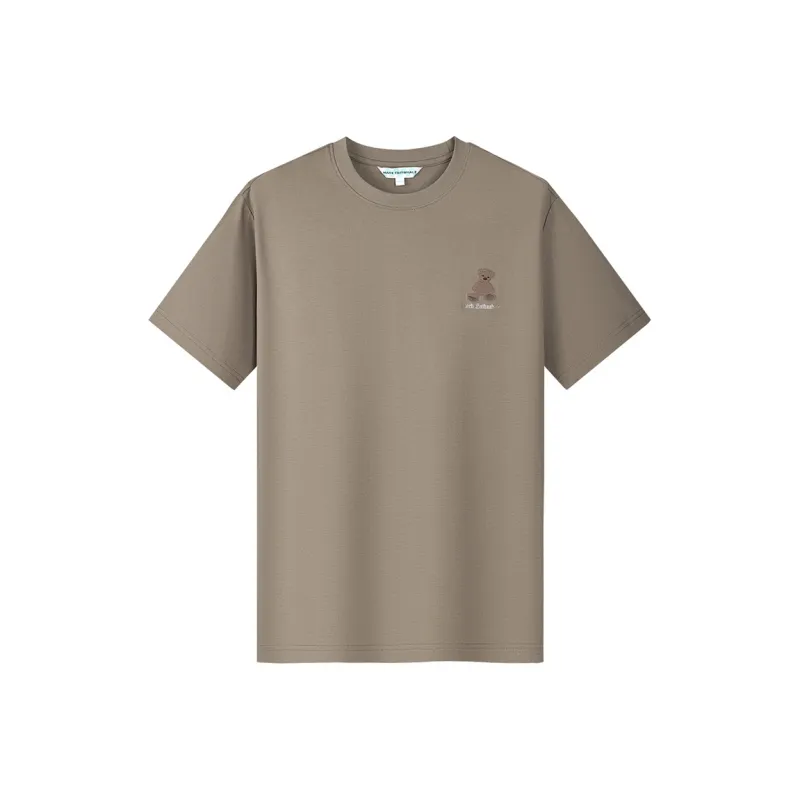 FAIRWHALE T Shirt Men's Khaki 701-0