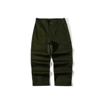 TEKABLU Jeans Men Army Green