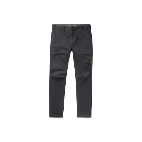 STONE ISLAND SS22 Casual Pants Men's Black